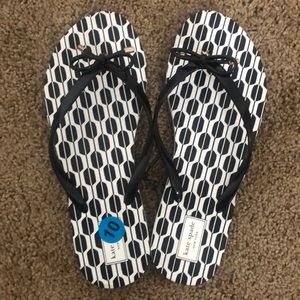 NEW KATE SPADE NOVA FLIPFLOP BOW SLIPPER STAR